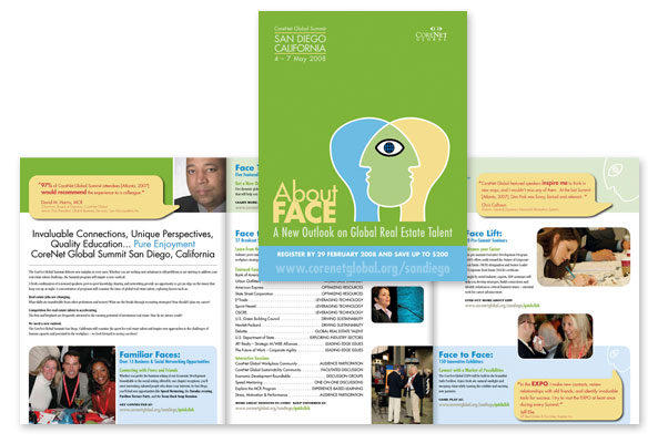 Event brochure design