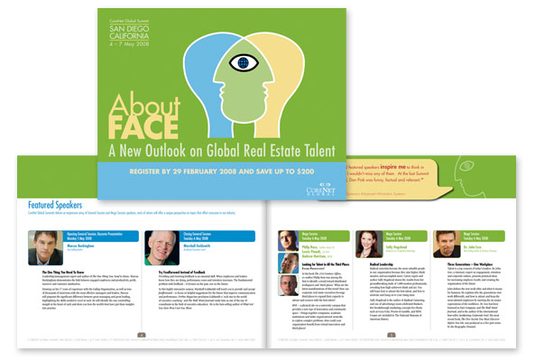 Speaker brochure design