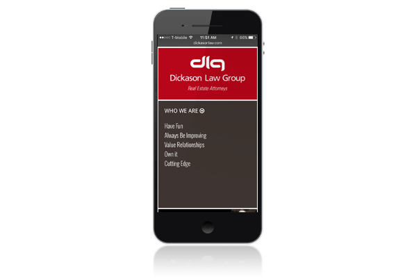 Attorney Mobile Web Design