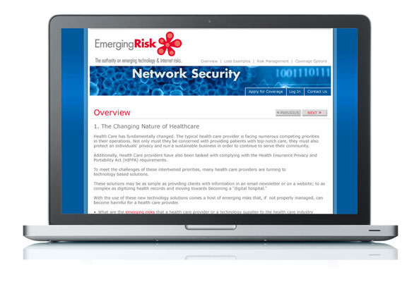Insurance Web Design