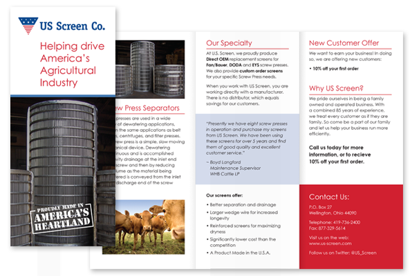 Industrial Brochure Design